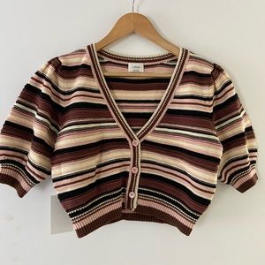 NWT Aritzia Cropped Cardigan